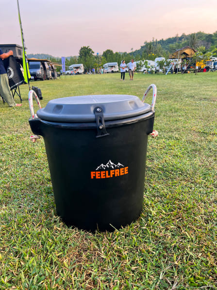 ถังน้ำแข็งเก็บความเย็น FEELFREE INNER BIN ความจุ 50L สีดำ_1